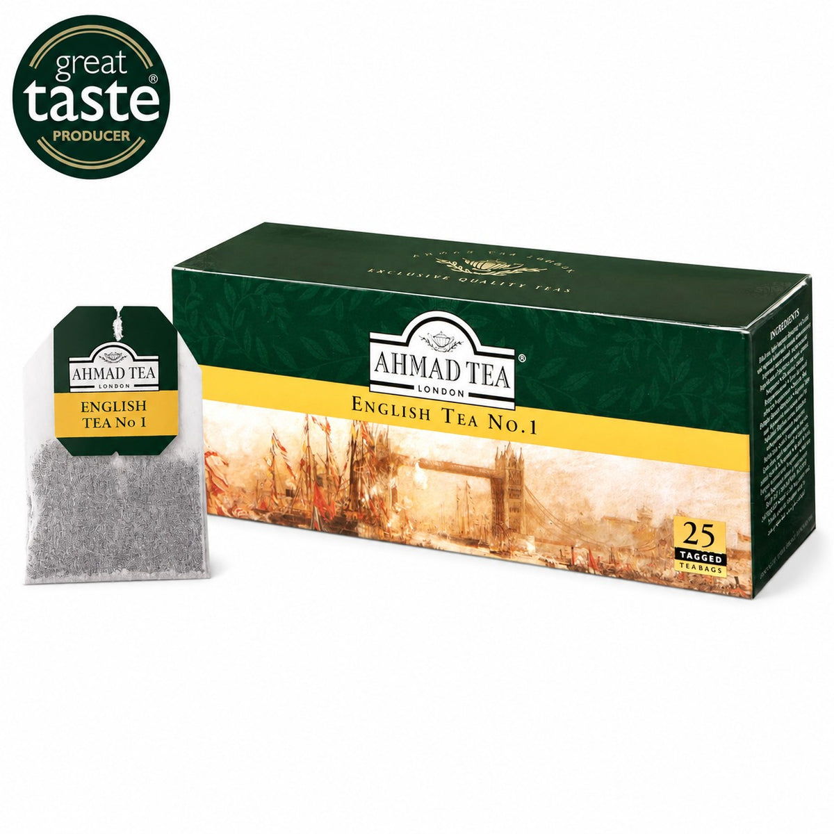 Tea AHMAD ENGLISH TEA No.1, in bags, 25pcs
