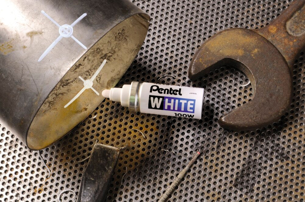 Permanent Marker Pentel Tool Paint White, 3 mm, 1x white