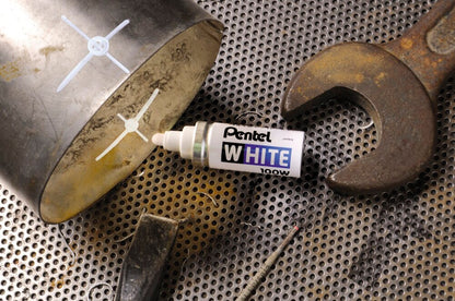 Permanent Marker Pentel Tool Paint White, 3 mm, 1x white