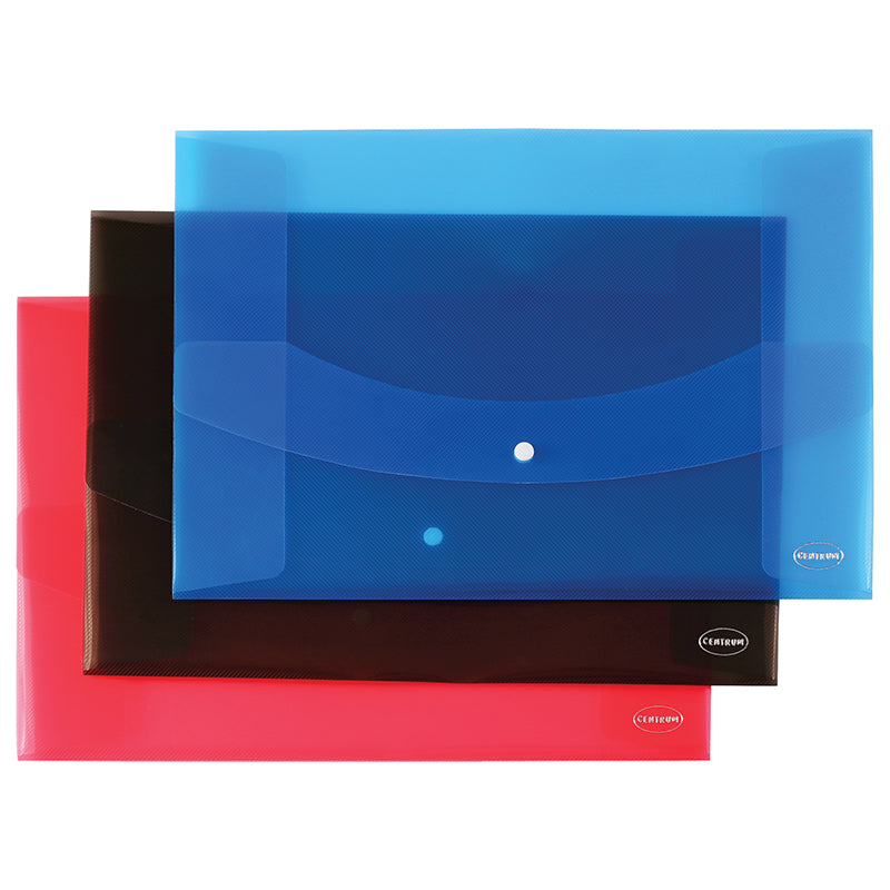 Folder (envelope) with clip CENTRUM, A3, PP