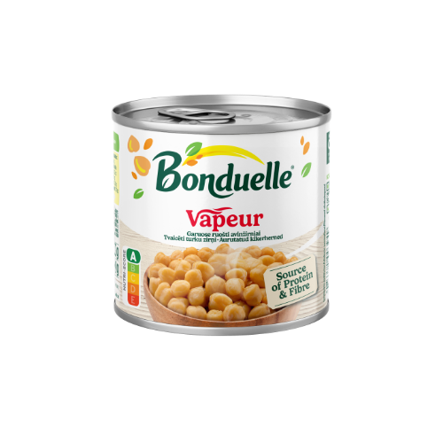 Garuose ruošti avinžirniai BONDUELLE VAPEUR, 265g/310g