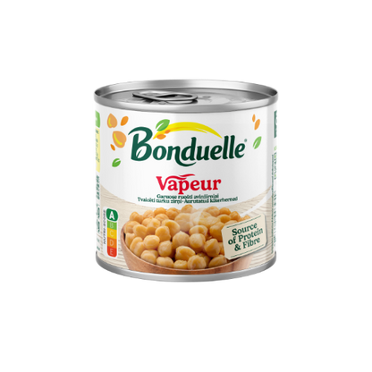 Garuose ruošti avinžirniai BONDUELLE VAPEUR, 265g/310g