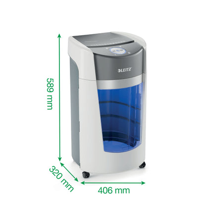 Document shredder Leitz IQ OptiMax Office P5, 35L, white