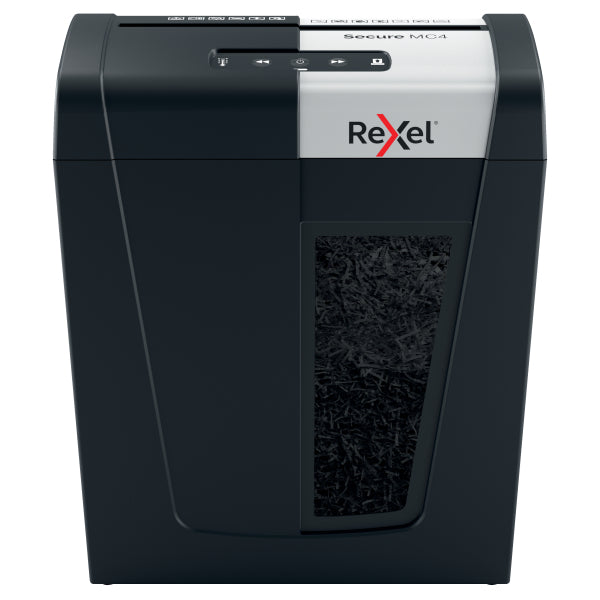 Dokumentų naikiklis Rexel Secure MC4, Whisper-Shred™, P-5, 2x15mm, 14L
