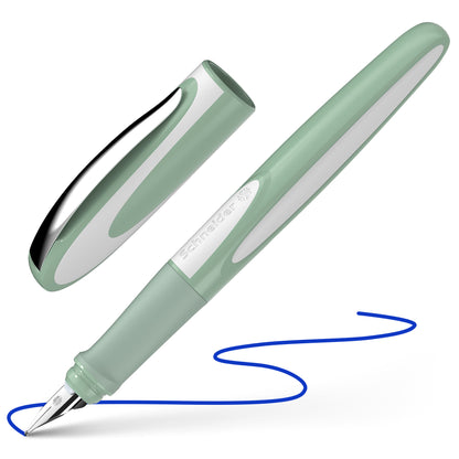 Fountain pen SCHNEIDER RAY L, green body (pistacchio), left-handed