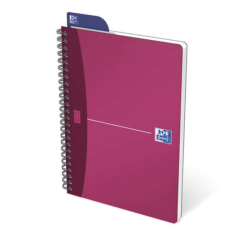 Notebook with spiral binding OXFORD URBAN MIX, A5, 50 sheets, lined
