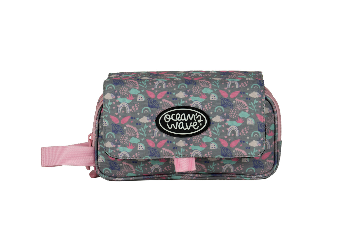Pencil case OCW SWEET, empty, 3 zippers