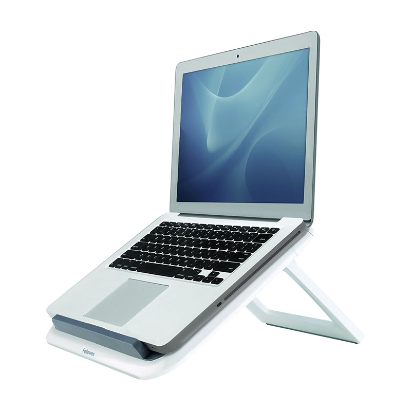 Laptop stand FELLOWES I-SPIRE QUICK LIFT, white/gray.