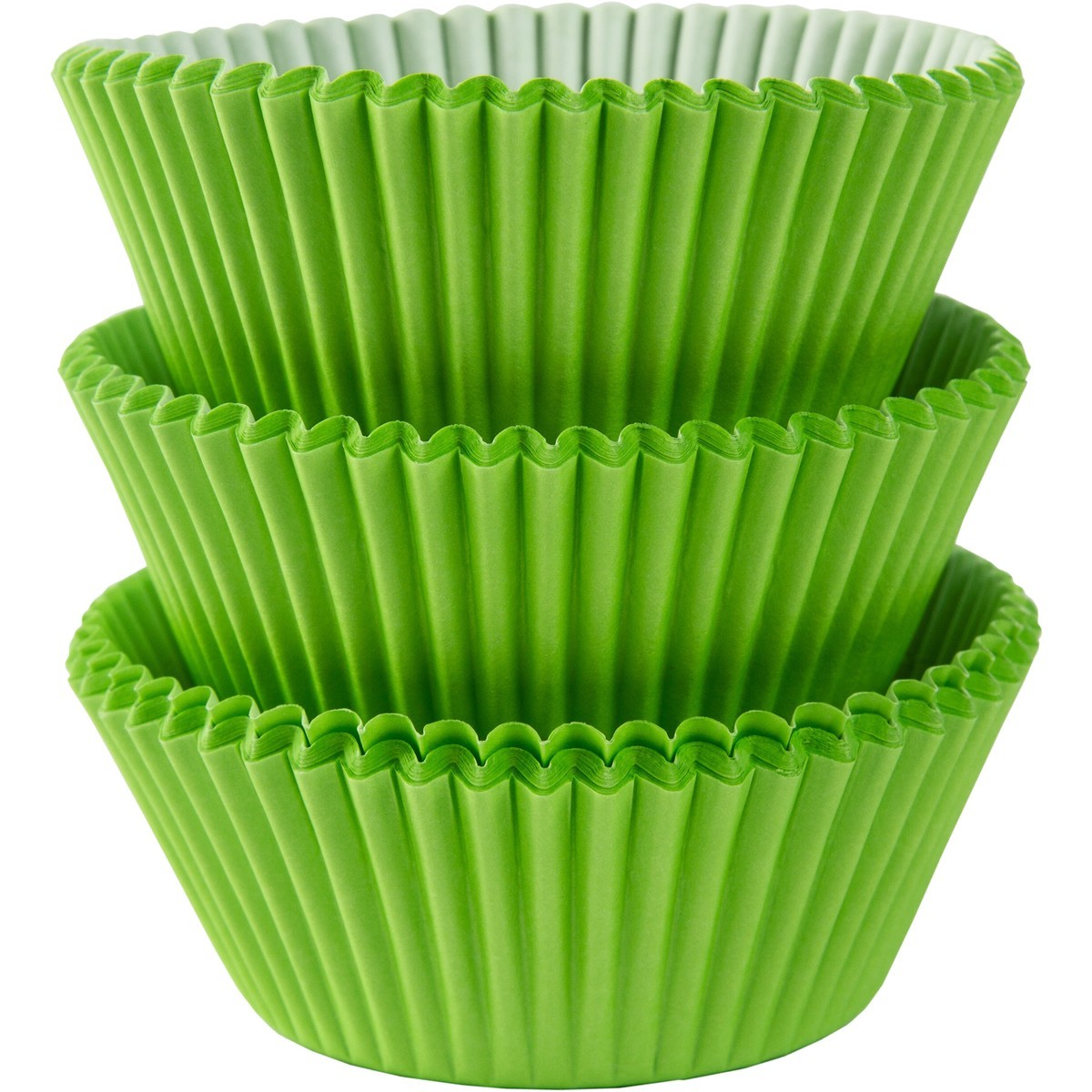 Cupcake bags, green, 65 gsm, D 5.1 cm, H 3.8 cm, 360 pcs WSTX02