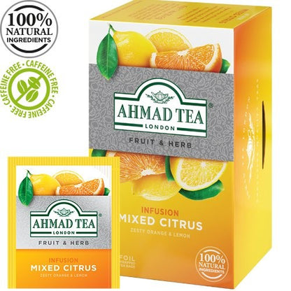 Tea AHMAD MIXED CITRUS 20 sachets, 2g each