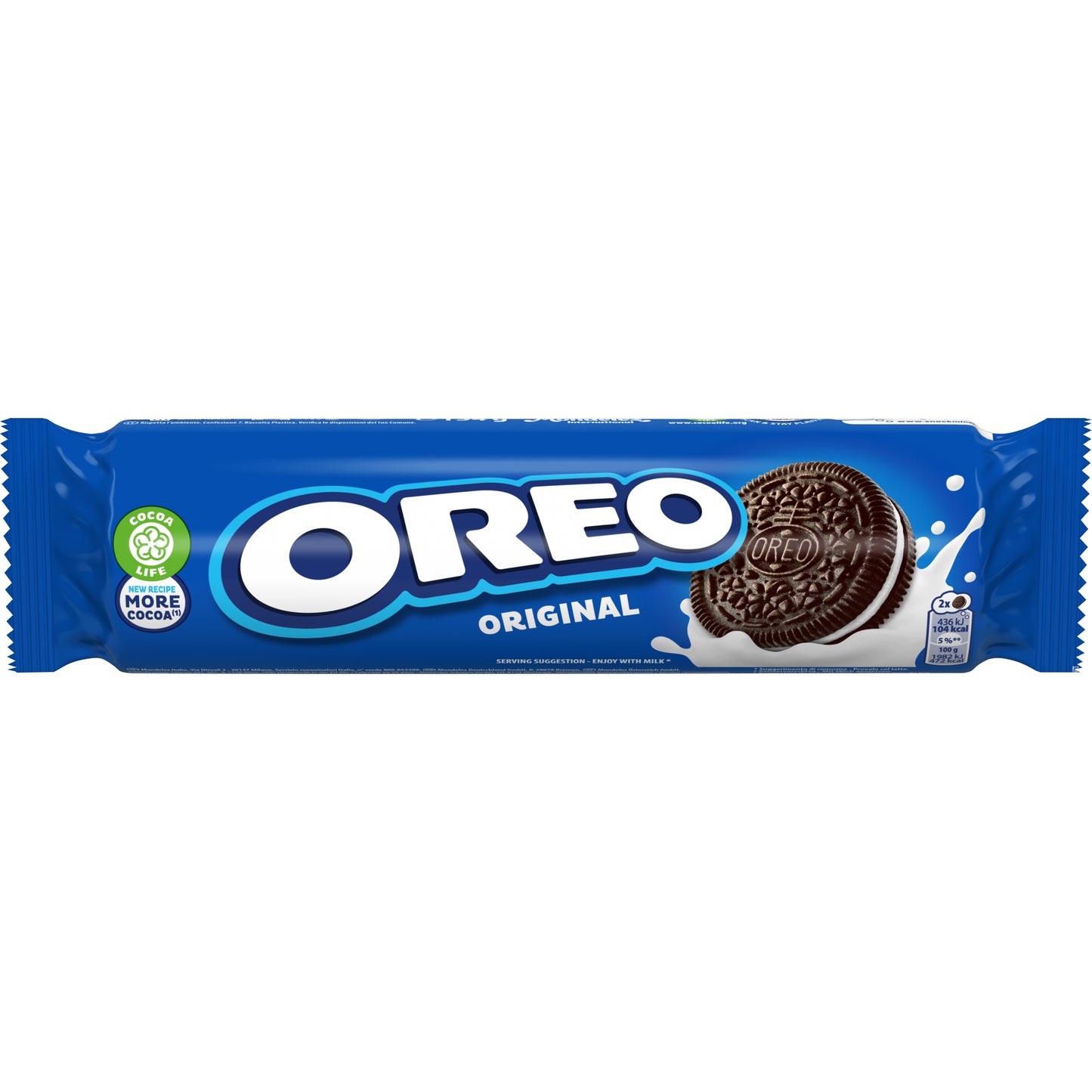 OREO cocoa cookies with vanilla filling, 154 g