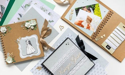 Photo album, 205x205mm, 35 sheets, black