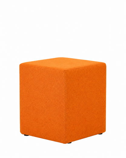 Pufas NOWY STYL SIMPLE ECO72, oranžinis audinys