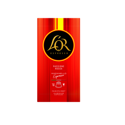 Coffee capsules L'OR Maranello Espresso, 10 pcs.