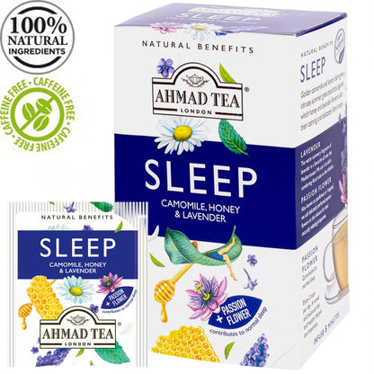 Ahmad Tea Natural tea ''Sleep'', in envelopes with thread, 20 pcs.