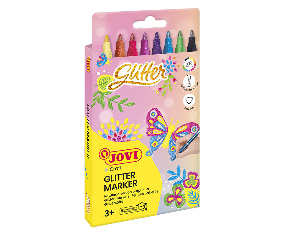 Felt-tip pens JOVI Box, 8 pcs.