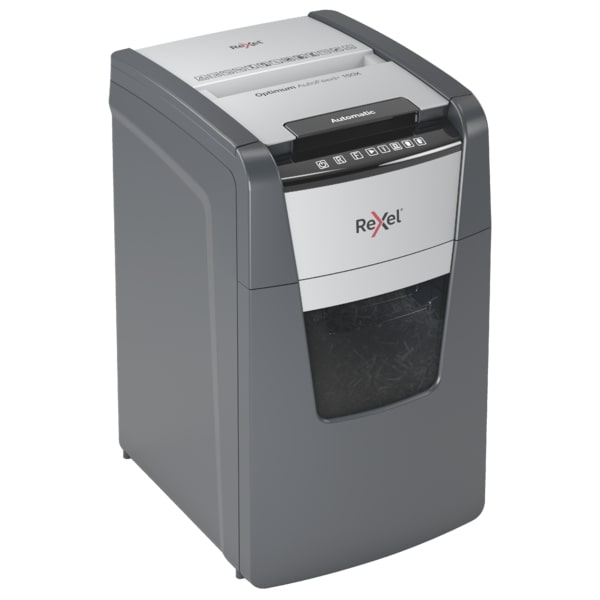 Automatic document shredder Rexel Optimum Autofeed 150X, 4x28mm, P4, 44l