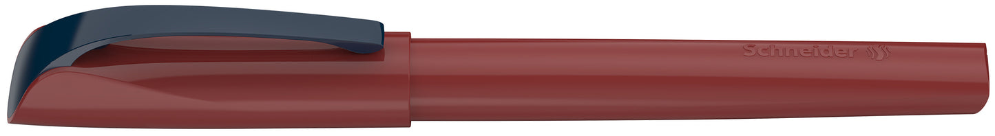Fountain pen SCHNEIDER Xpect, plastic body, dark red, also suitable for left-handed people