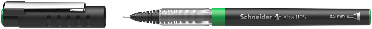Rašiklis SCHNEIDER XTRA 803 0.3 mm žalias