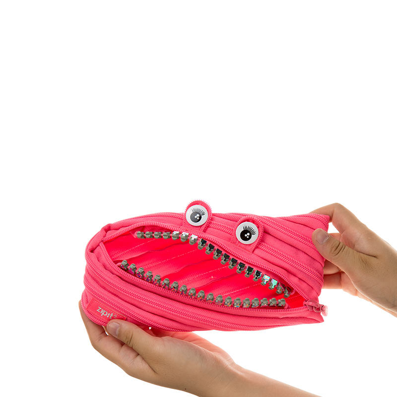 Pencil case ZIPIT Grillz Monster Pouch, ZTM-GR-DY, Pink