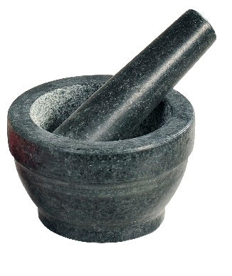 Spice mortar, granite, D 16 cm, H 8.5 cm, pcs.