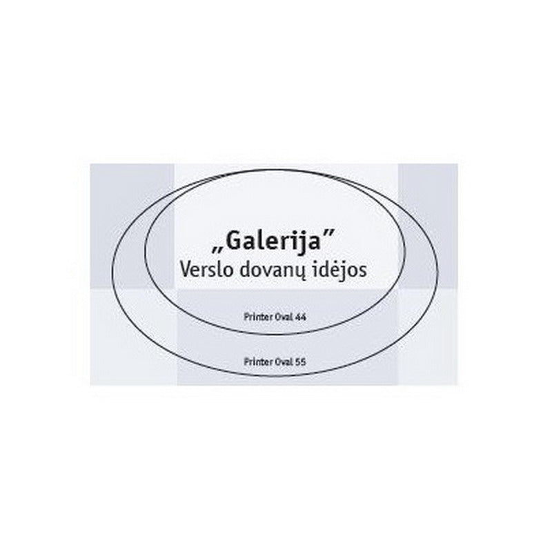 Rubber for PRINTER Oval55