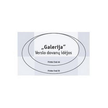 Rubber for PRINTER Oval55