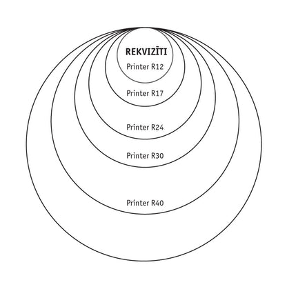 Stamp body PRINTER R24