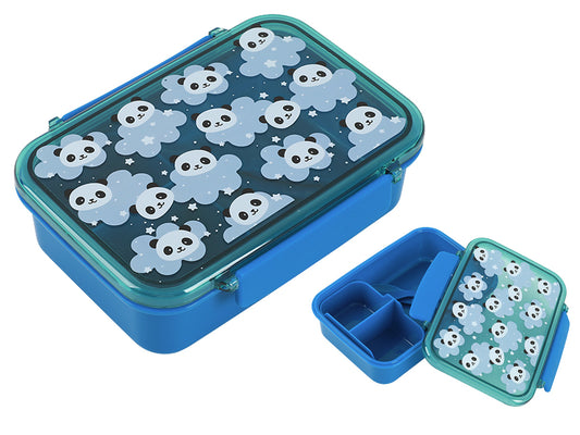Lunch box Itotal Panda, with divider and tools