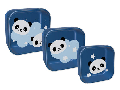 Lunch box set Itotal Panda, 3pcs/pack.