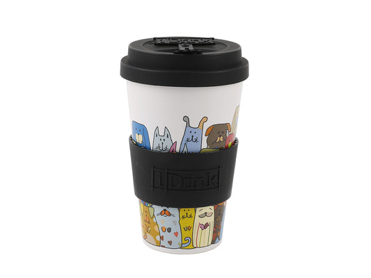 Thermal mug Itotal Stay Pawsitive, 435ml