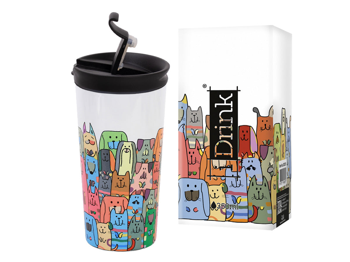 Puodelis Itotal Stay Pawsitive, 350ml