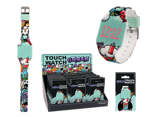 Itotal Grafitti watch, touchscreen