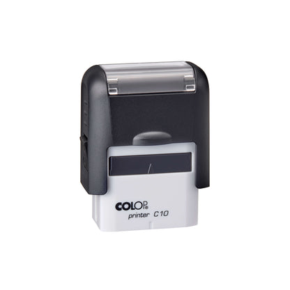 Stamp COLOP Printer C10, black body, red pad
