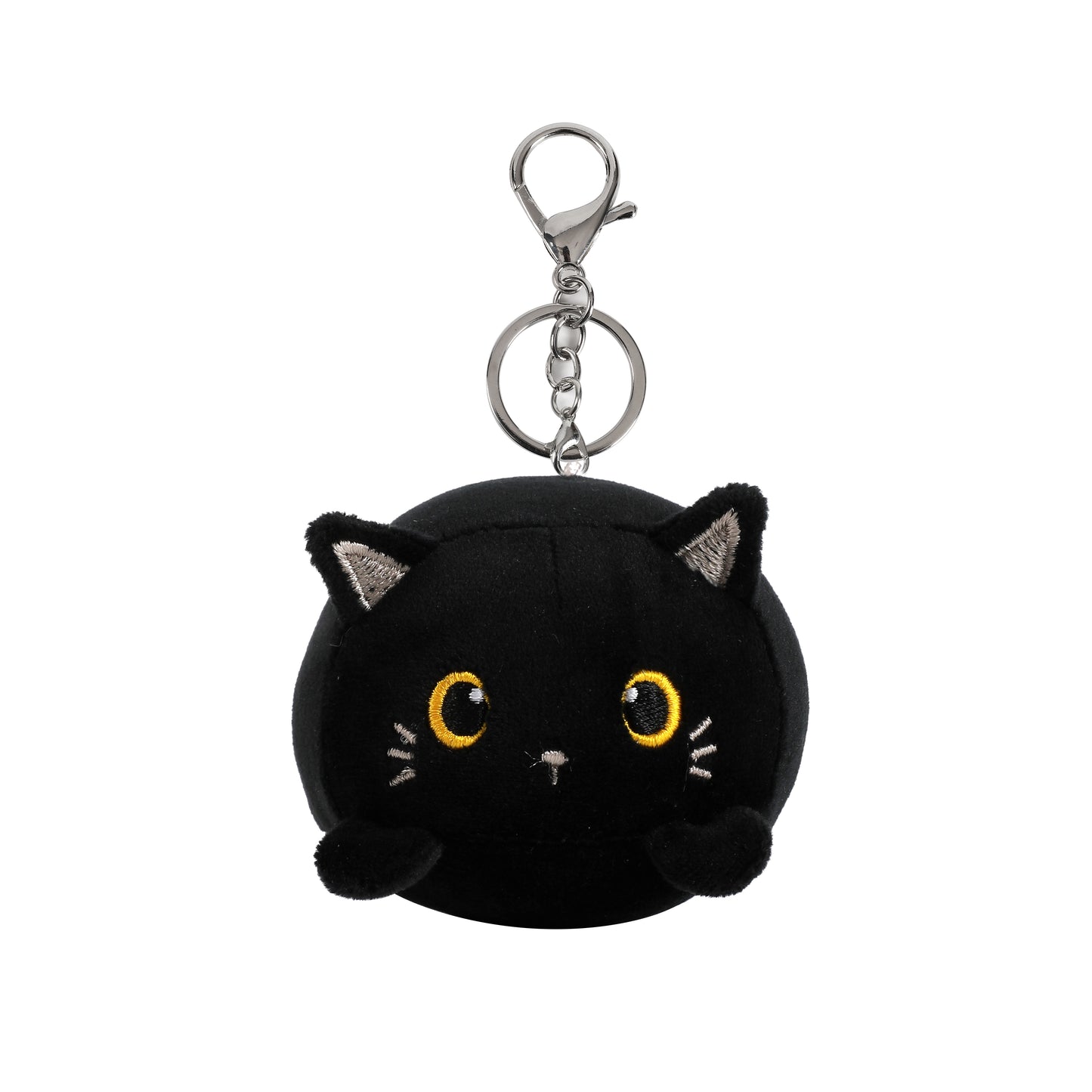 Soft keychain BLACK CAT