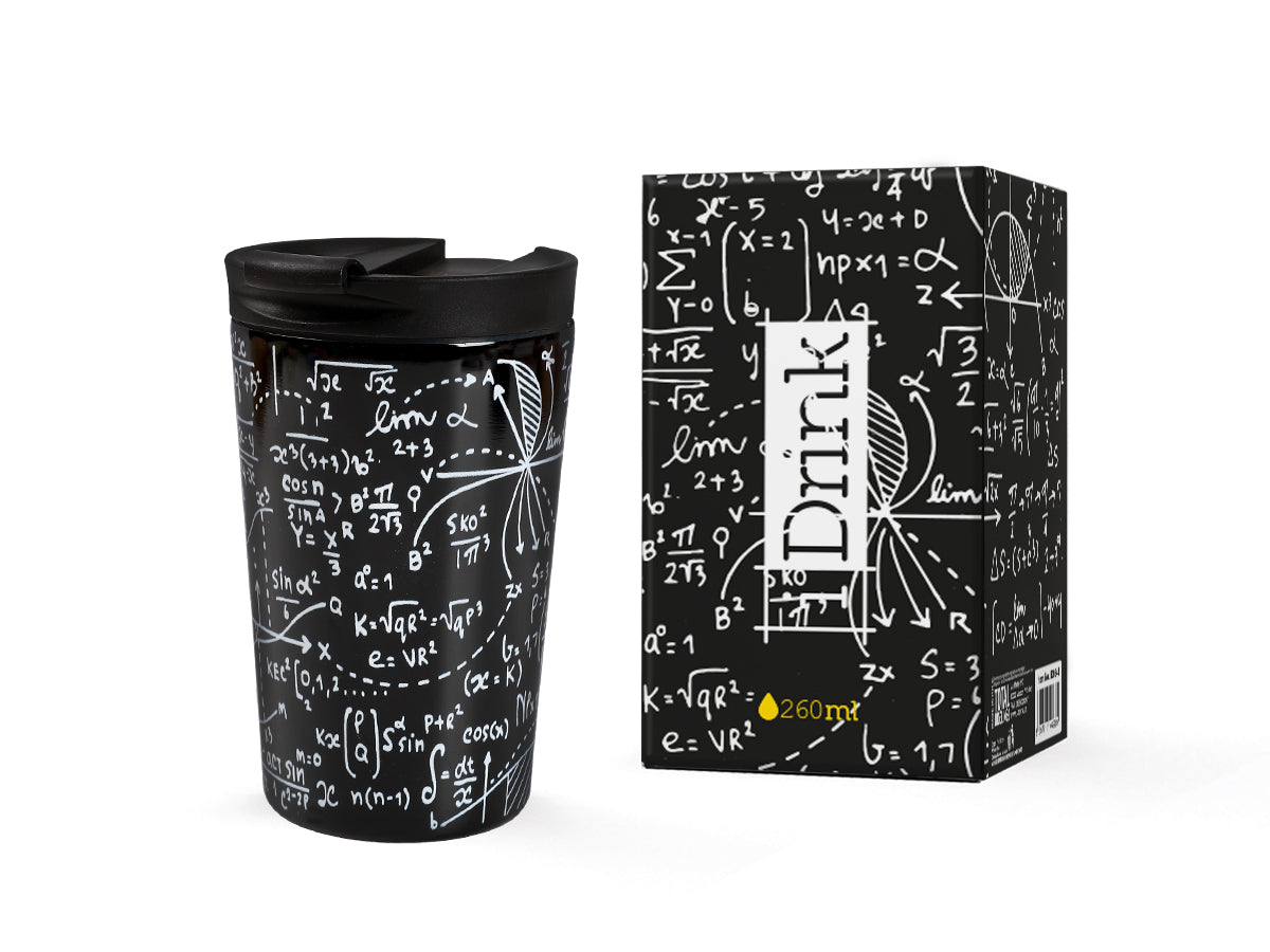 Stainless steel mug Itotal MATH, 260ml