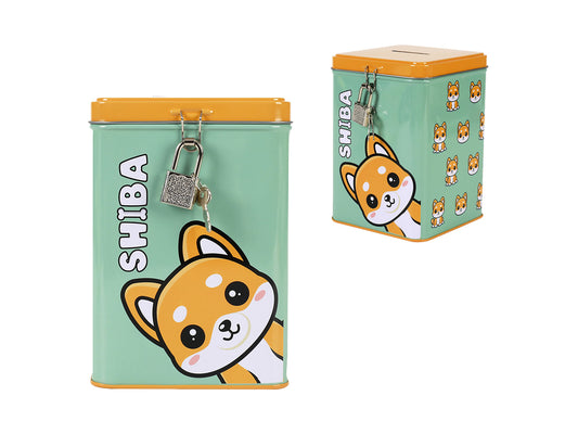 Money box Itotal SHIBA, with lock