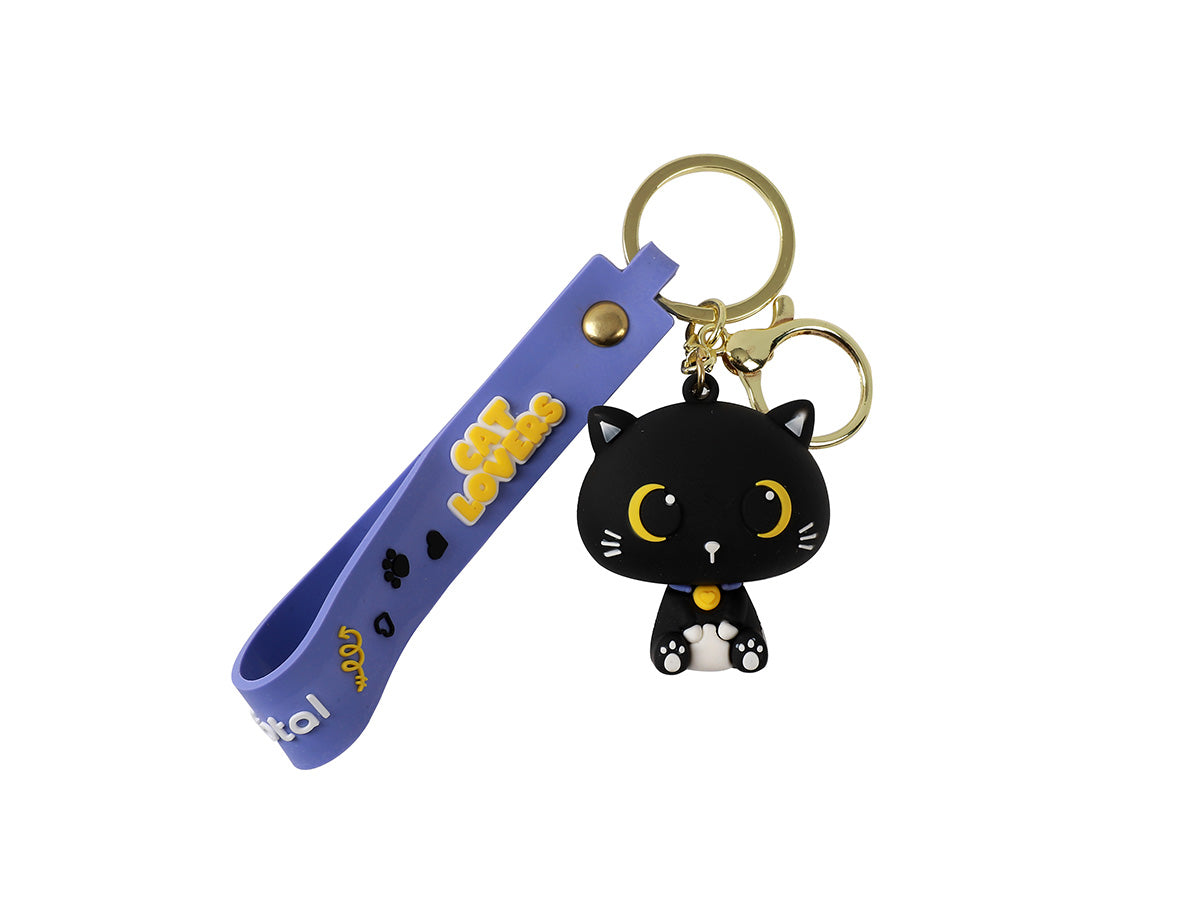 Keychain BLACK CAT