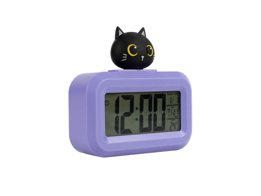 Alarm clock Itotal Black Cat