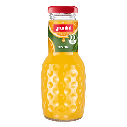 Orange juice GRANINI, with pulp, 100%, 0.25 l