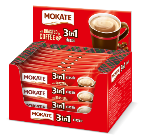 Coffee drink MOKATE 3in1 Classic, boxed, 24 x 17g