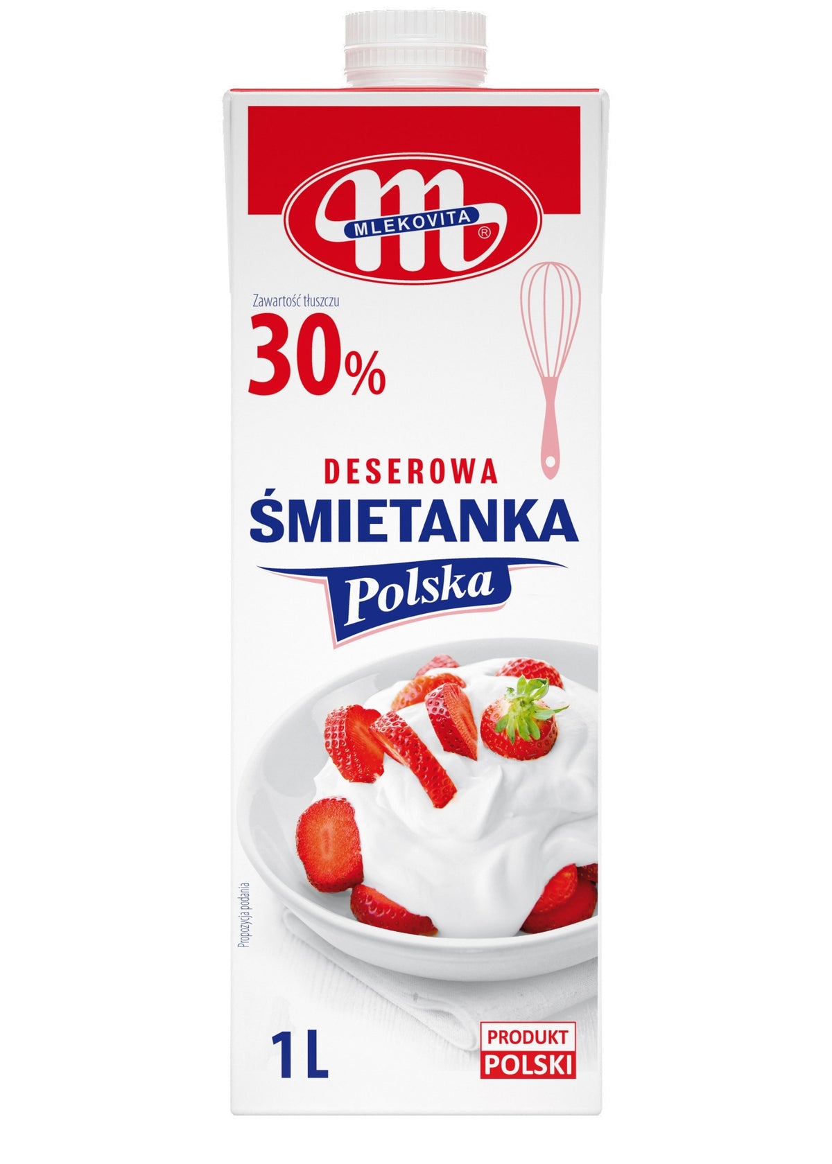 Plakamoji grietinėlė, 30%, UAT, 1 l