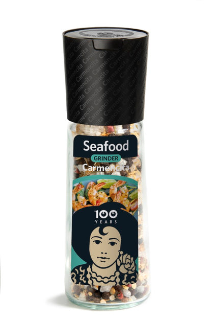 Spice mix CARMENCITA, for seafood and fish, in a grinder, 71 g