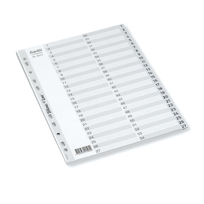 Dividers BANTEX STRONG-LINE, A4, PP