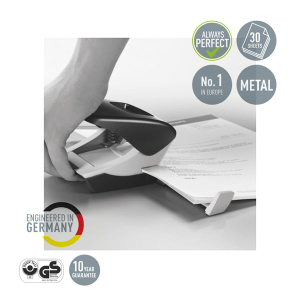 Hole punch LEITZ WOW 5008, 2 holes, 30 sheets