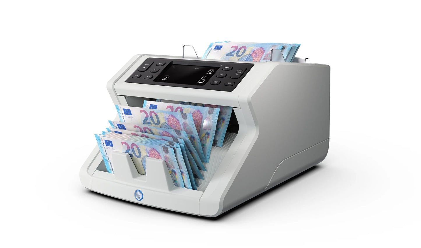 Automatinis pinigų skaičiavimo ir tikrinimo aparatas UV SAFESCAN 2210 EU (G2), pilka