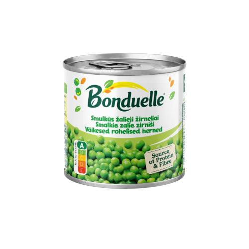 Smulkūs žirneliai BONDUELLE, 400 g / 280 g