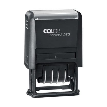 Korpusas PRINTER S260, juodas korpusas su mėlyna pagalvėle