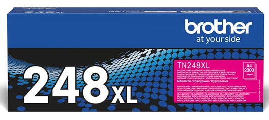 Brother TN-248XLM (TN248XLM) Laser Cartridge, Magenta, 2300 p.