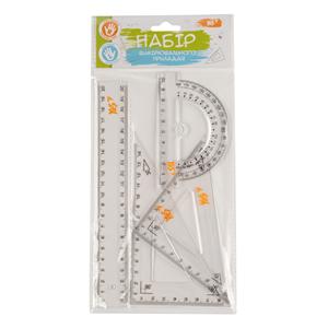 Ruler set YES 4 pcs, ruler 20 cm